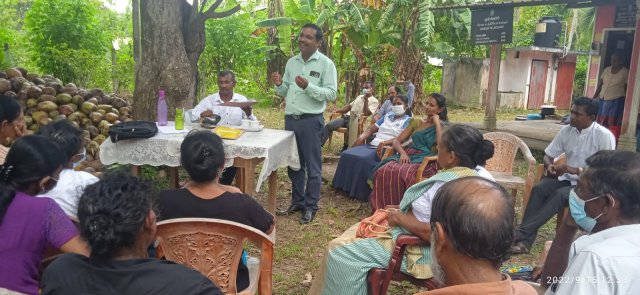 ග්‍රාමීය  වැඩිහිටි කමිටු සමාජිකයින් සදහා දැනුවත් කිරිමේ වැඩසටහන